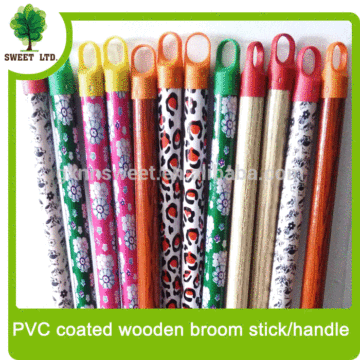 Various design cleanig tools accessories wooden broom stick mop handle