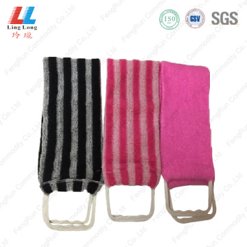 Alluring Stripe bath sponge belt