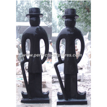 Carved Abstract Sculpture for Garden Stone Carving Marble Statue (SY-A033)