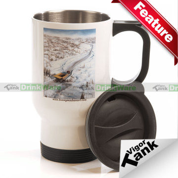 Stainless Steel Heat Transfer Coffee Mug
