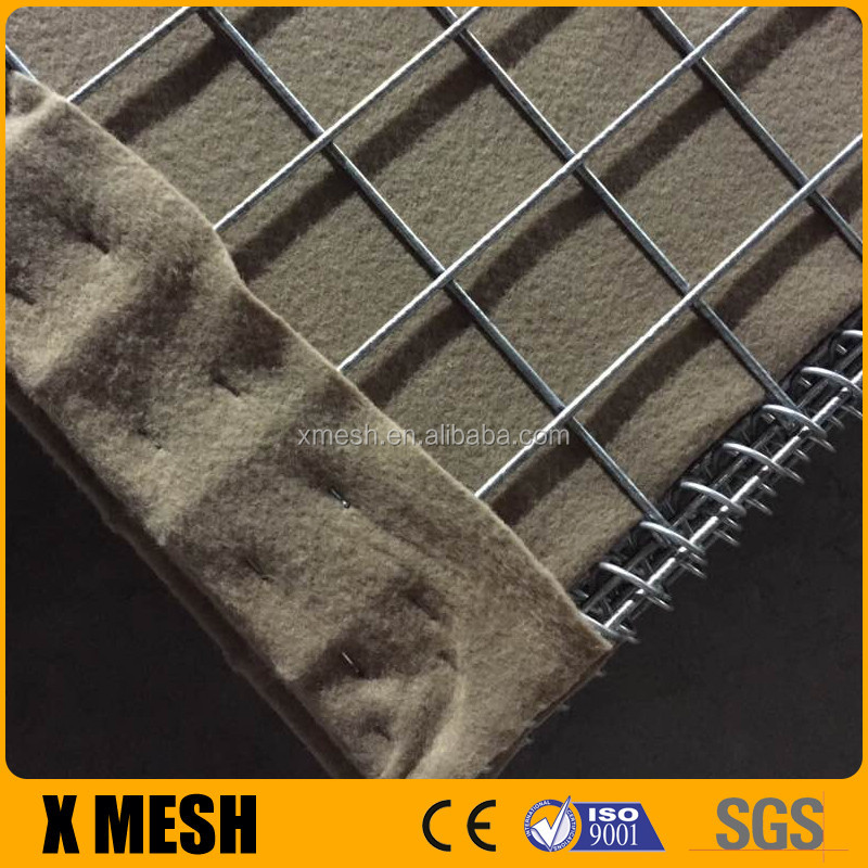 Heavy Galvanized Hesco Concertainer Welded Gabion Baskets For Guard Towers Protection