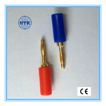 High quality gold/nickel plated banana plug
