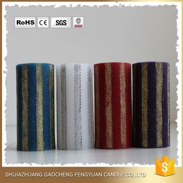 Customized Size Big Decorative Pillar Perfumed Candles