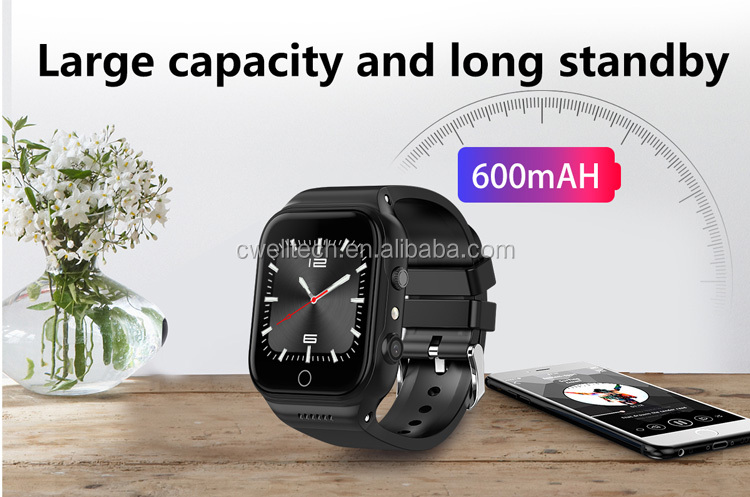 KW88 1.54 inch Single SIM Card WiFi GPS Android Smart Watch Phone for IOS Android System Smart Watch 4G Mobile phone X89