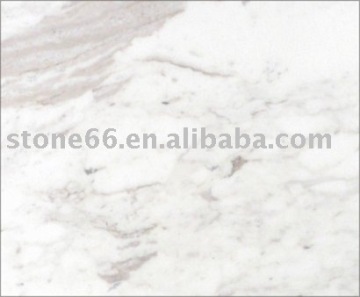 Tile Honed White Marble