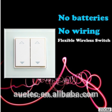 Hot sale high quality 2 channel battery-free wireless remote control switch