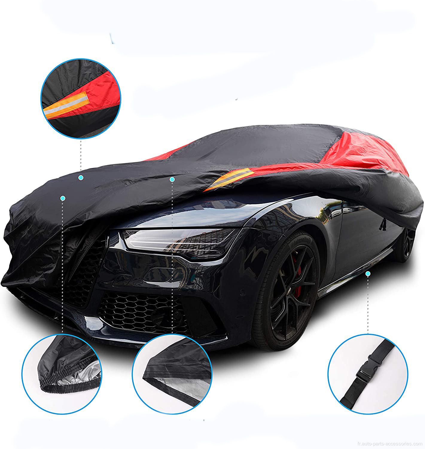 Protection UV Couvercle de voiture de protection anti-pluie