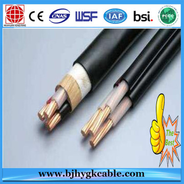 Cable aislado xlpe 0.6 / 1KV 3X120 mm2 Conductor de aluminio