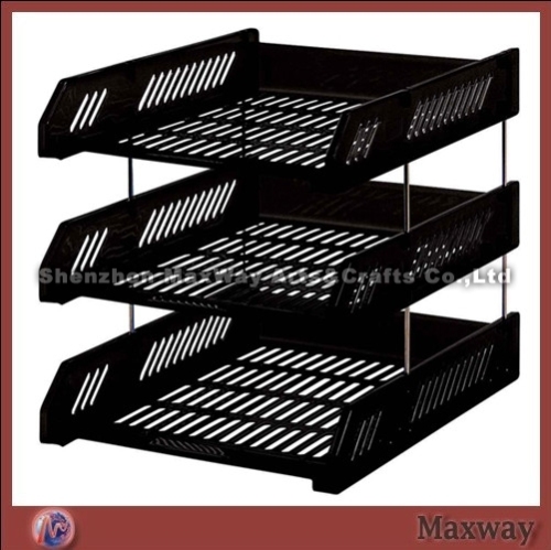 3 tiers Pretty Multipurpose Black Acrylic/PMMA Pen/Pencil/Ball-Pen or Name Card/Business Card/Statio