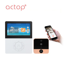 ACTOP 4.5inch HD камера Wi-Fi цифровой дверной просмотрщик