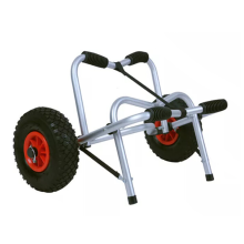 Folding Aluminum Two-Wheel Hand Trolley Boat Cart