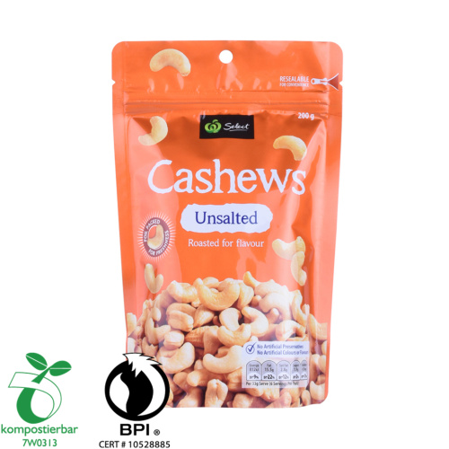 Printed Recyclable Nut bag stand up food pack