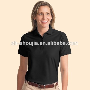 high quanlity and workmanship lady polo shirt