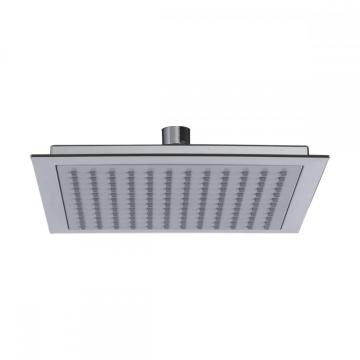 Square plastic high pressure massage rainfall shower head