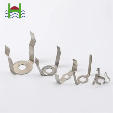 Metal stamping card spring for connector