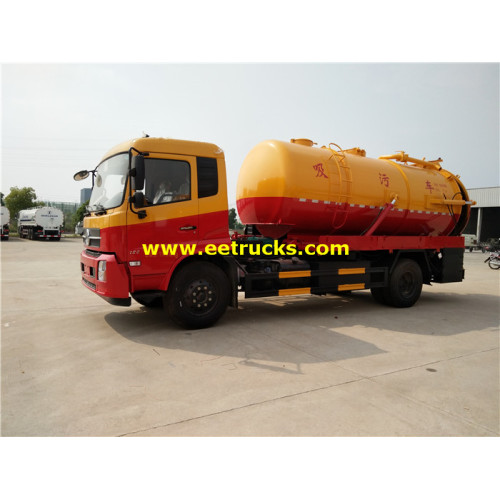 11000L 4x2 Ordure Vacuum Tanker Trucks