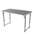 4 feet hollow blowing plastic folding table