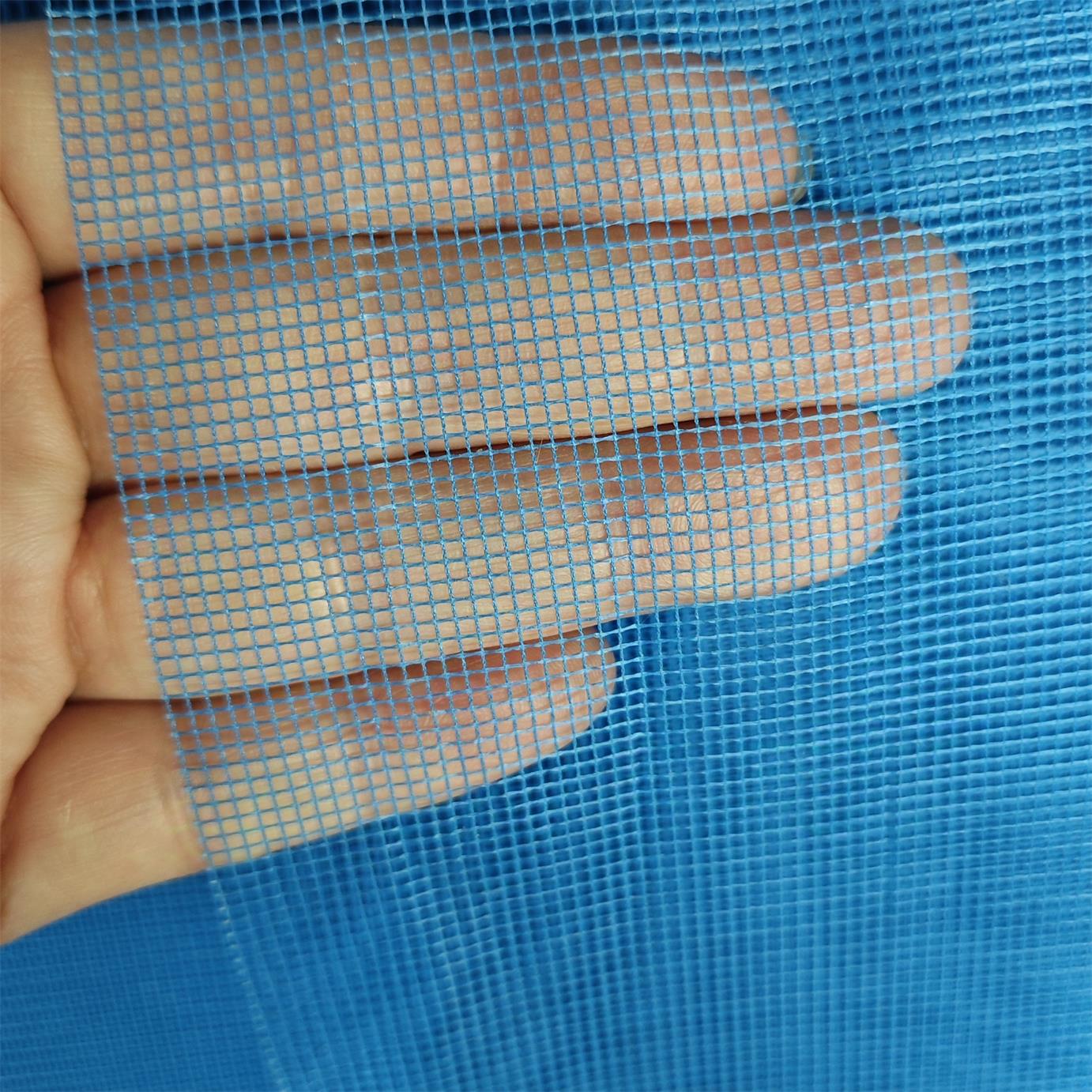 Rede de poliéster 16x16 40gsm azul polyester net 16x16 40gsm blue