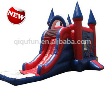 kids beautiful princess bounce slide combo,bounce house slide inflatable S33