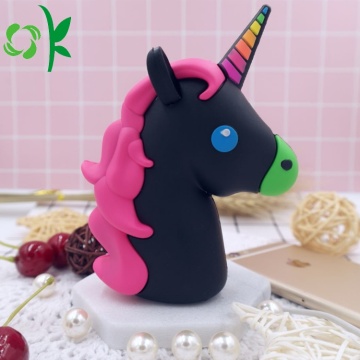 3D Unicorns Power Bank Cute Portable Battery Case