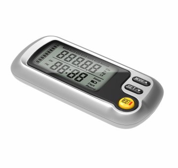 Multifunctional Pause Function Digital Pocket Pedometer , Pocket Pedometer