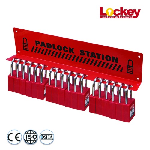 LOCKEY Metal Padlock Station Padlock Kit