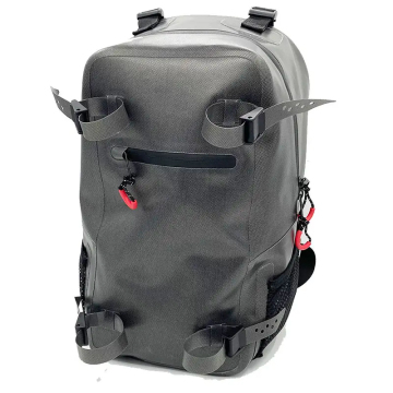 Custom Ziplock Fishing Bags TPU Waterproof Backpack with Rod Holder