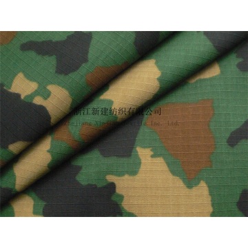 TC Rip-Stop Afrika Woodland Fabric Camouflage