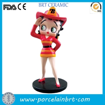 Resin craft mini Betty Boop