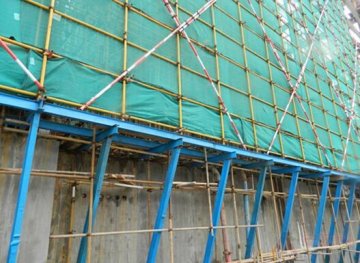 Protecting Construction Scaffolding Netting