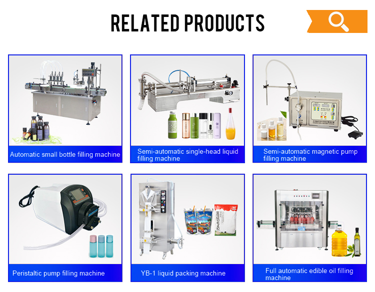 Automatic filling machine liquid filling and sealing machine