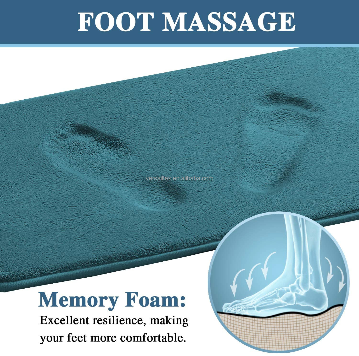 Memory Foam Bath Rug