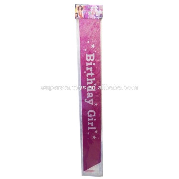 5160919-12 hot selling birthday Pageant Sash