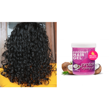 Best Organic Professional Hair Styling Gel for curly