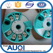 Programmable head mounted 4-20ma pt100 temperature transmitter