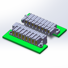 5.0 Pitch 90 Degree Horizontal Docking Connector