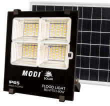 Street lights using solar power