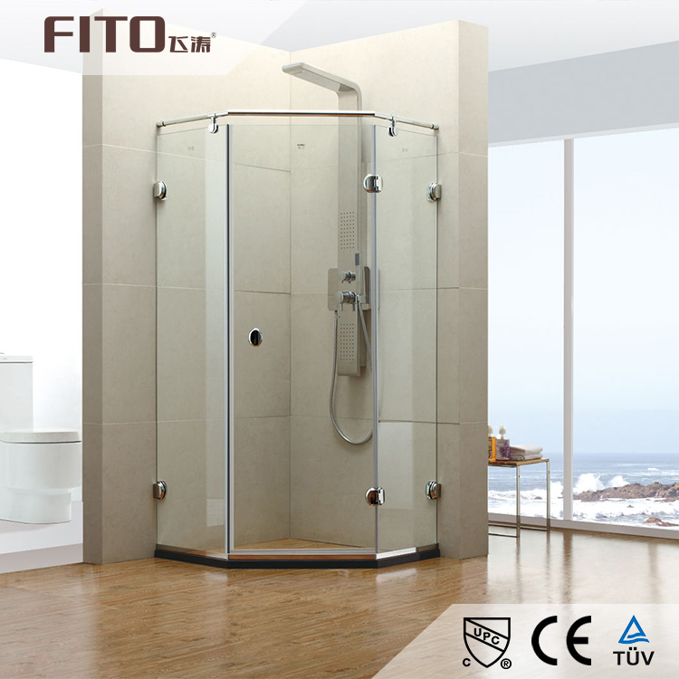 Good Price Indoor Tempered Glass Acrylic Aluminium Alloy Shower Room For Sale