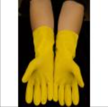 Rubber Household Cleaning Gloves