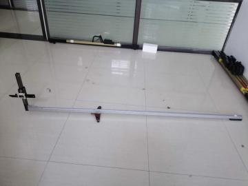 Third rail gauge contact rail ruler for railway metro inspection