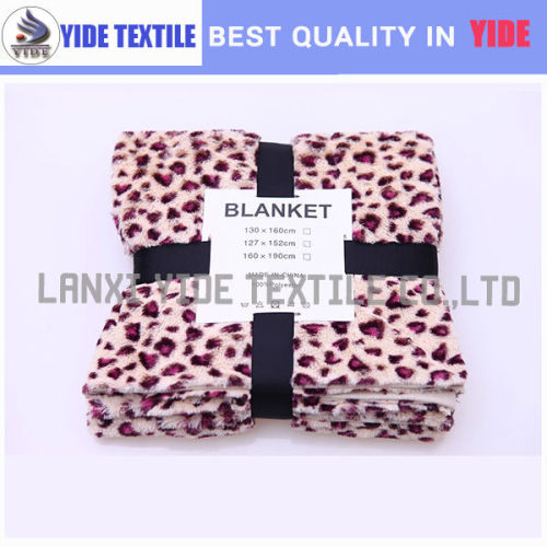 China Professional super soft flannel fleece blanket