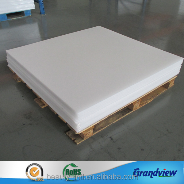 customized translucent opal white acrylic diffuser sheet price