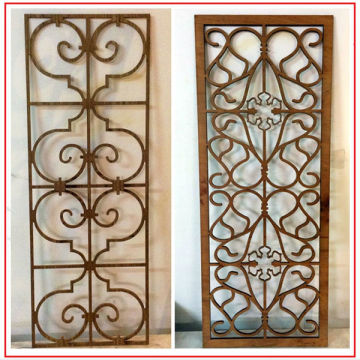 Wood door making machine waterjet wood curve cutting machine