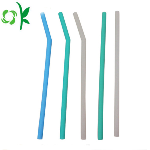 FDA Silicone Streight Straw Soft Straw untuk Anak-Anak