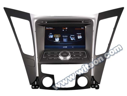 WITSON HYUNDAI SONATA 2007-2011/ELANTRA 2000-2006 CAR STEREO WITH GPS WITH A8 CHIPSET DUAL CORE 1080P V-20 DISC WIFI 3G