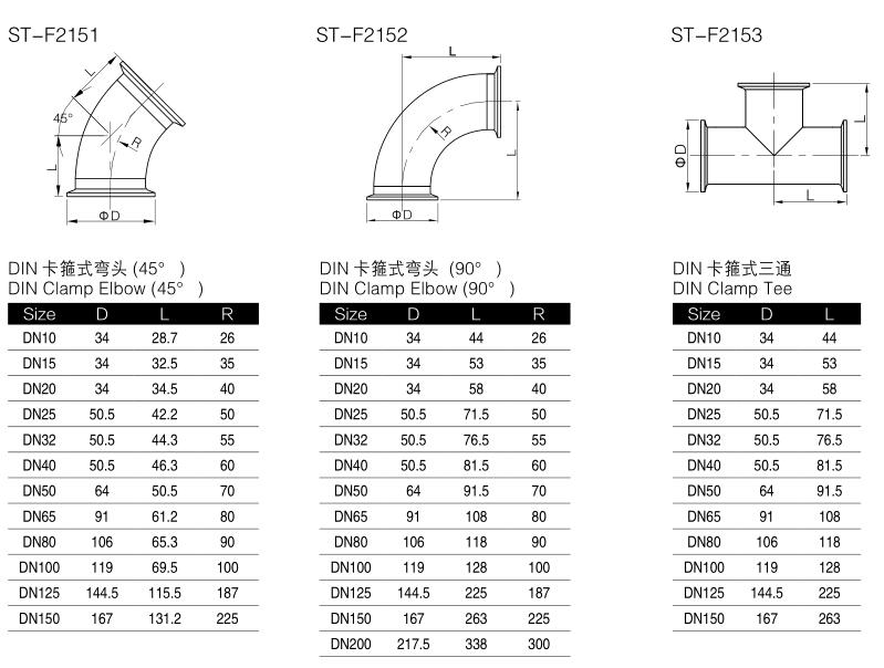 Factory Price Butt Weld Tri-clamp 90 Degree Stainless Steel Elbow