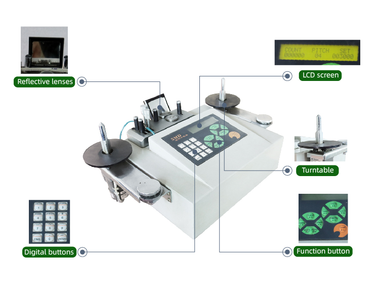 عدادات SMD SMT SMD رقائق العد