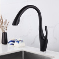 Brass 360-degree Single Handle Cold&Hot Water Kitchen Faucet