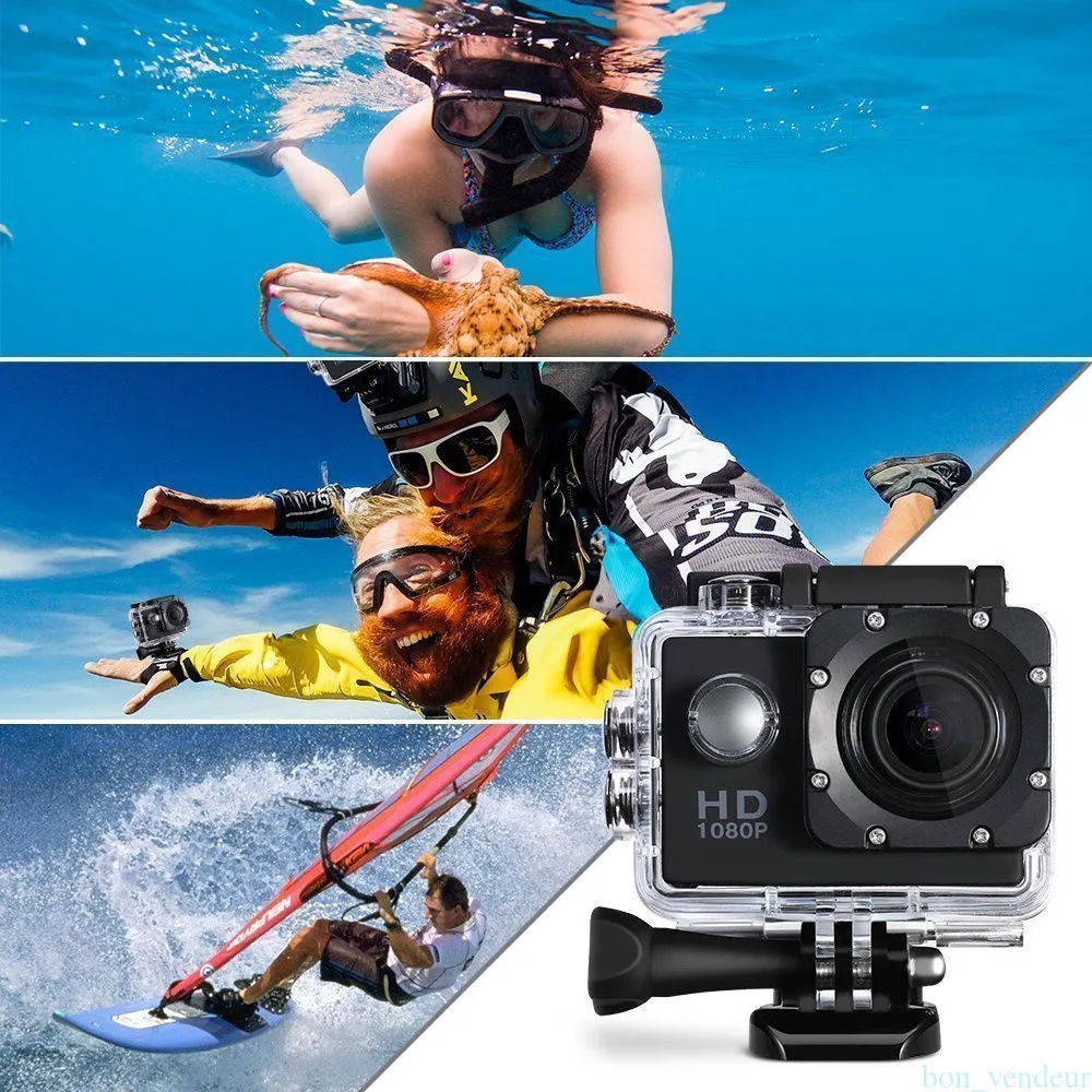 Sport Underwater Camera Helmet Full HD 1080P Video Photo Action DVR Mini DV