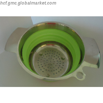 Silicone Filter Collapsible Basket